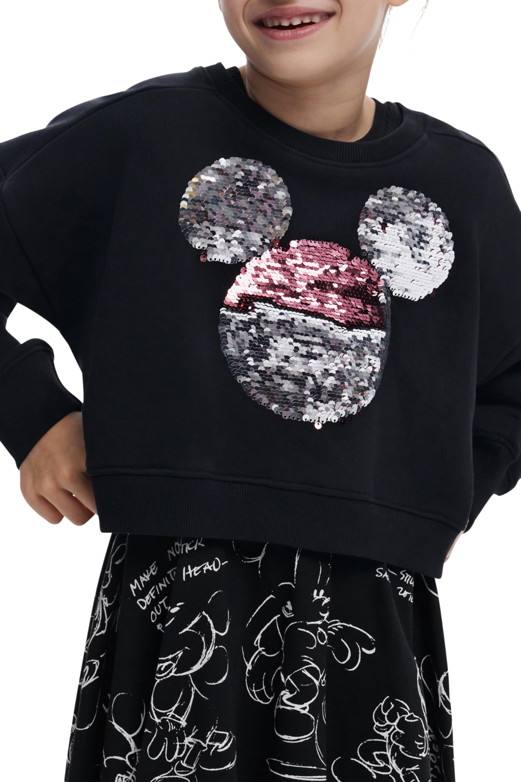 Desigual Vest_Mickey Dress Niñas