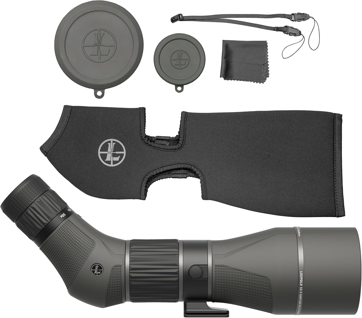 Leupold SX-5 Santiam HD 27-55x80 Spotting Scope