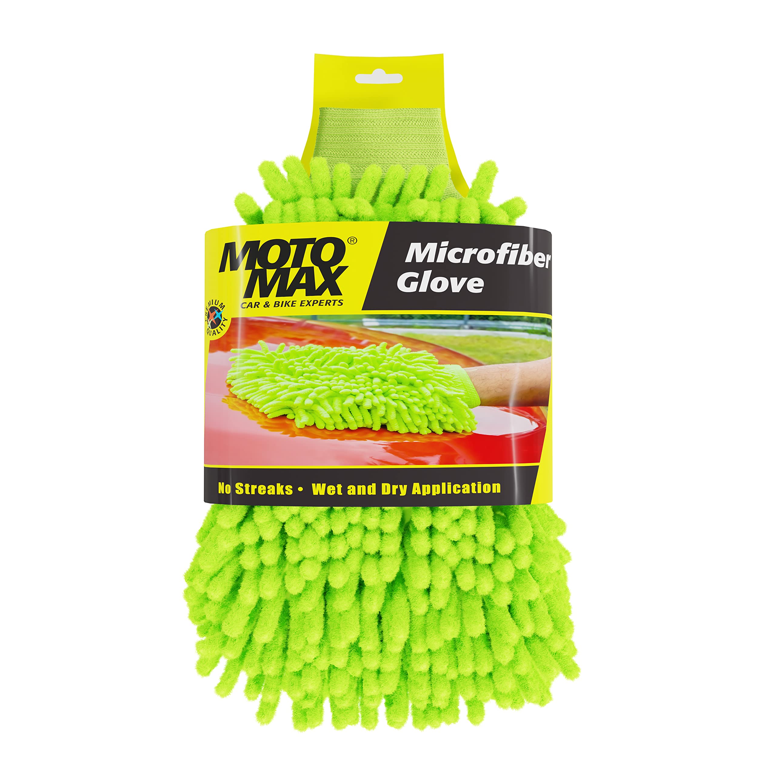 Motomax Microfibre Glove | Washable, Double Sided and Reusable | Multi-Purpose for Wet and Dry Cleaning | Ideal for Vehicles, General Household Cleaning (B0BLCXFBJ2) Amazon Price History, Amazon Price Tracker