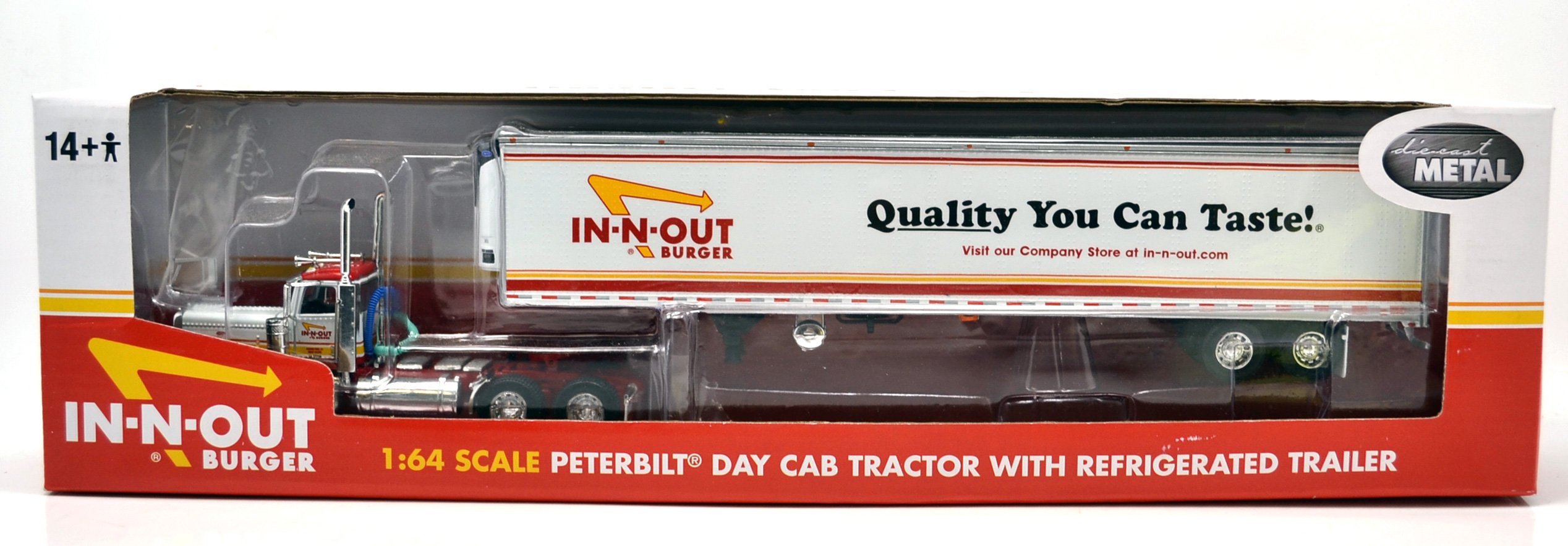 In-N-Out Burger 1:64 Peterbilt Die-Cast Truck : Amazon.com.au