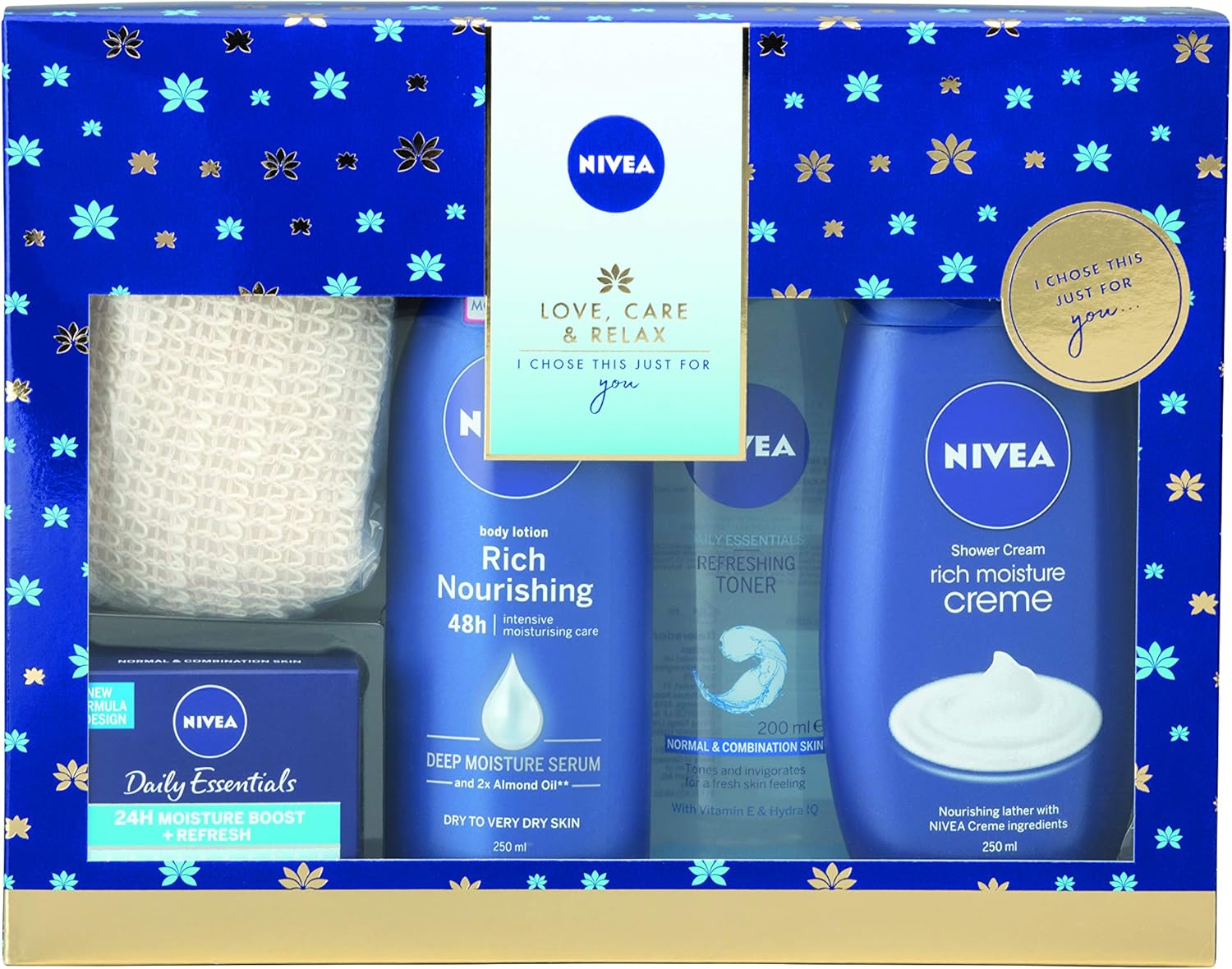 Nivea Love Care and Relax Gift Pack 700 g Amazon.co.uk Beauty