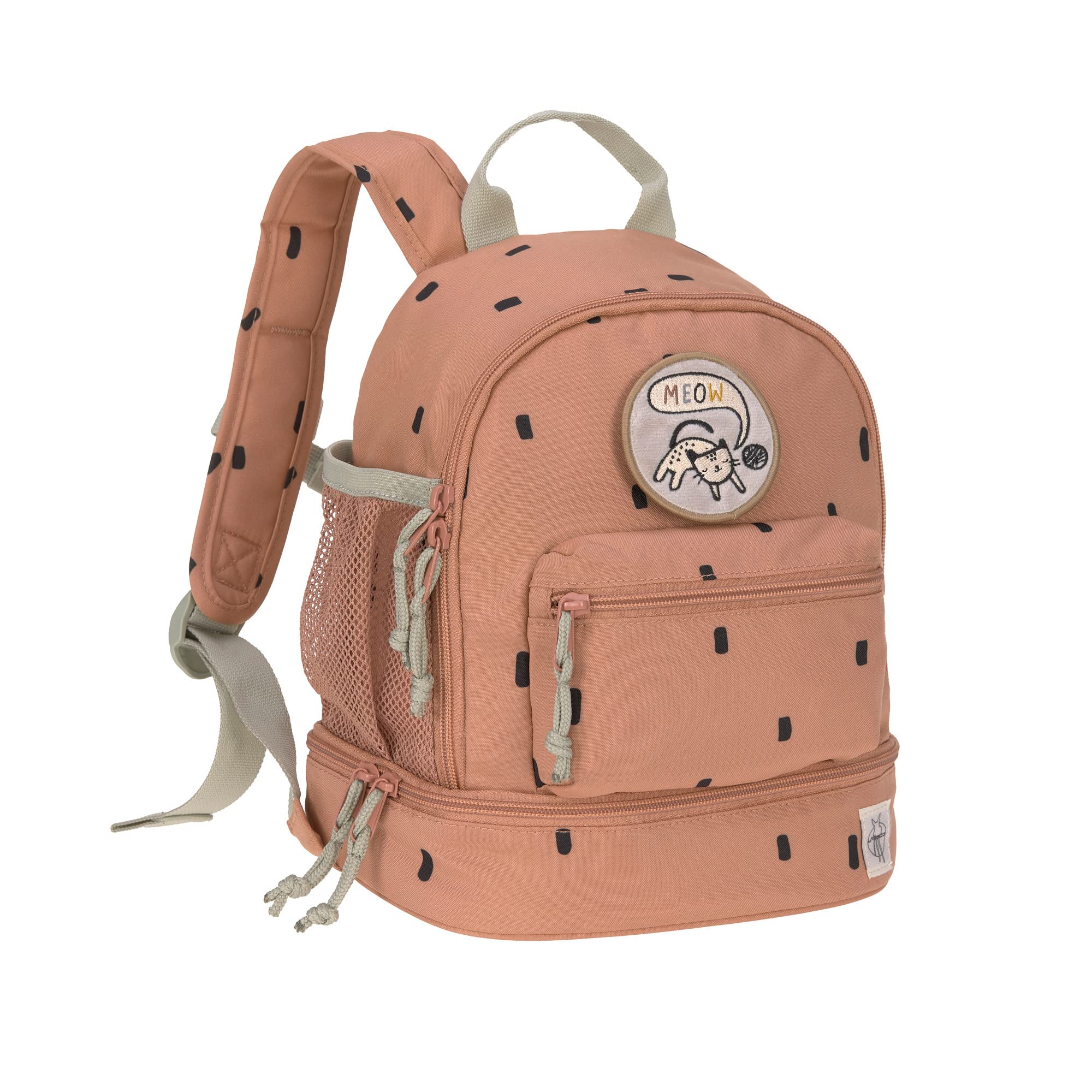 Lässig Mochila infantil con correa para el pecho Mochila de jardín de infancia 27 cm, 6,5 litros, 3 años/Mini Backpack