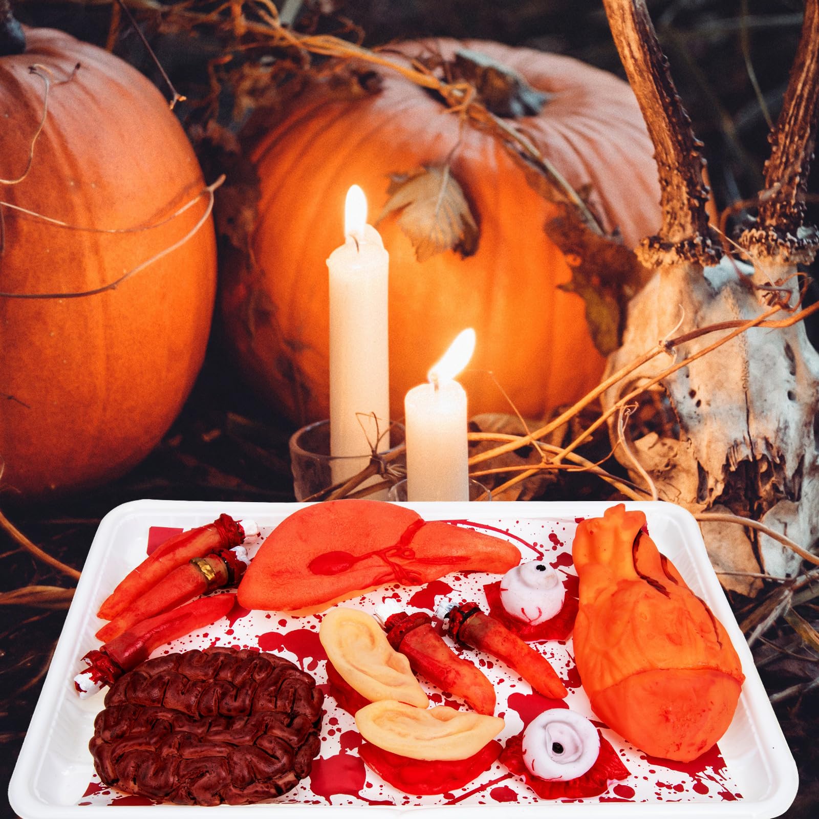 OSALADI 5 Sätze Halloween Ornament Mottoparty Gruselige Requisiten