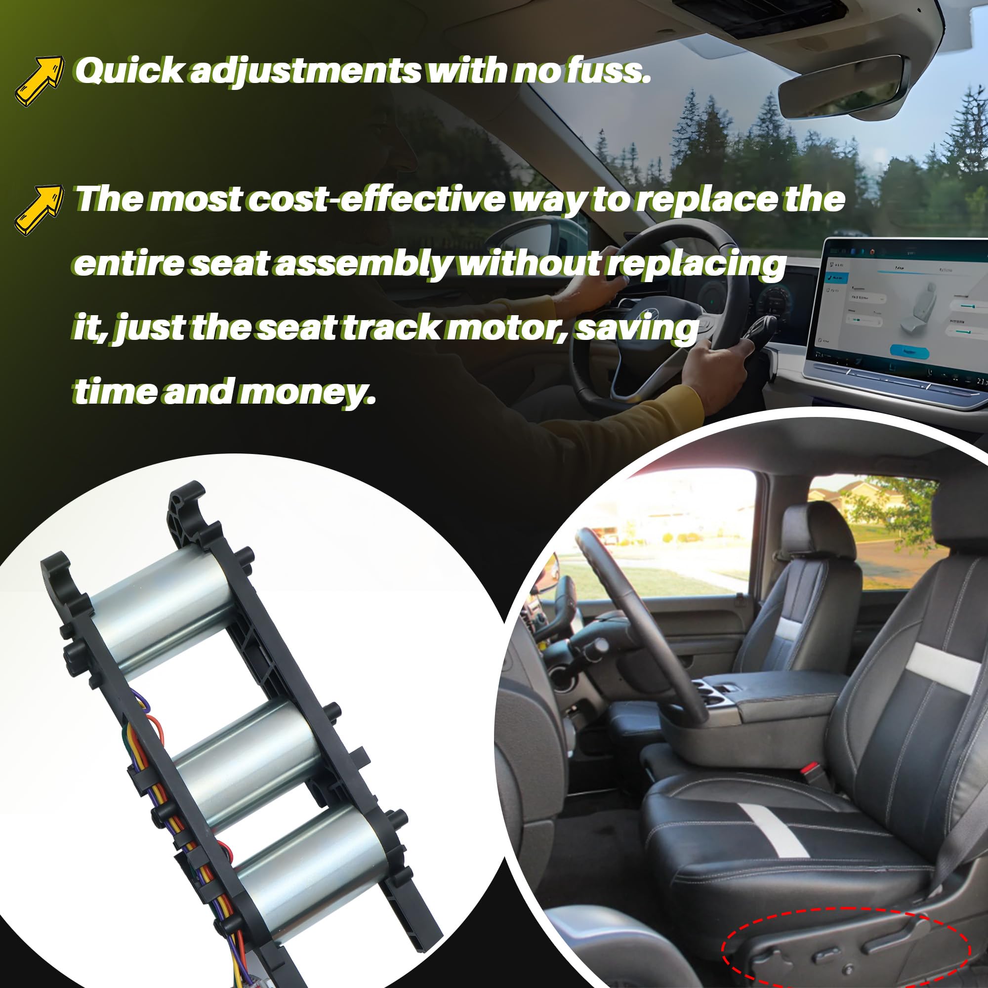 Amazon.co.jp: L0060111 6または8ウェイパワーシートモーター メモリ