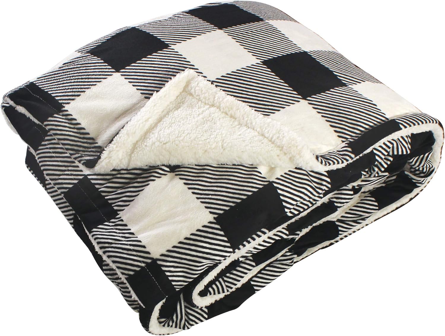 Hudson Home Collection Men and Women Mink Blanket with