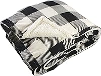 Vista 1 de Hudson Baby Home - Manta de visón con respaldo sherpa.