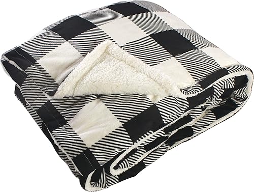 Miniatura 3 de Hudson Baby Home - Manta de visón con respaldo sherpa.