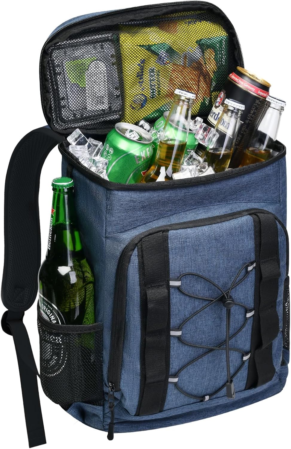 33 Cans Insulated Backpack Cooler - Leakproof Waterproof Lightweight Soft Coolers Bag for Camping Picnic Hiking Beach and Lunchbox Backpacks Bags-Leak Proof Ice Chest Back Pack