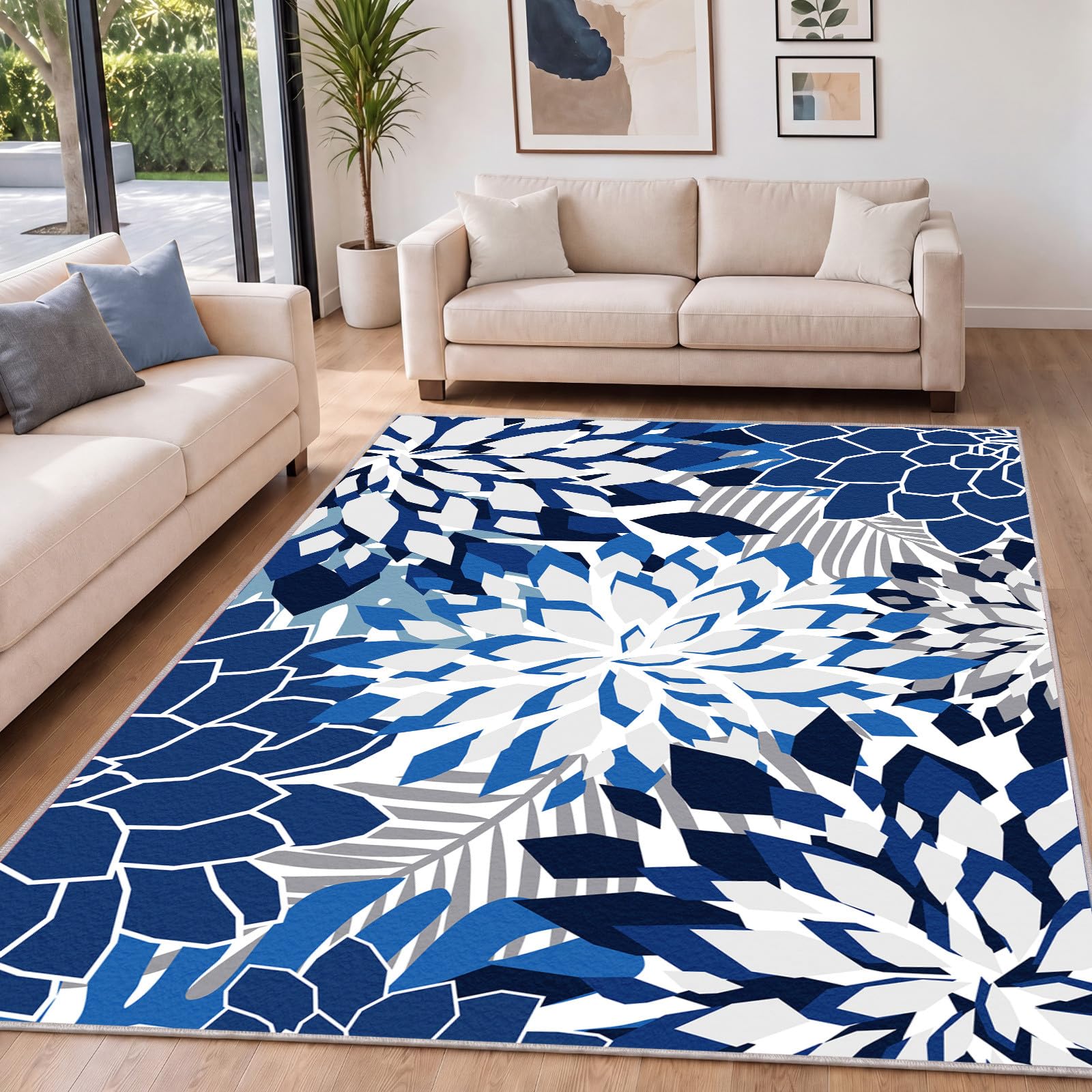Area Rug, 5 ft x 8 ft