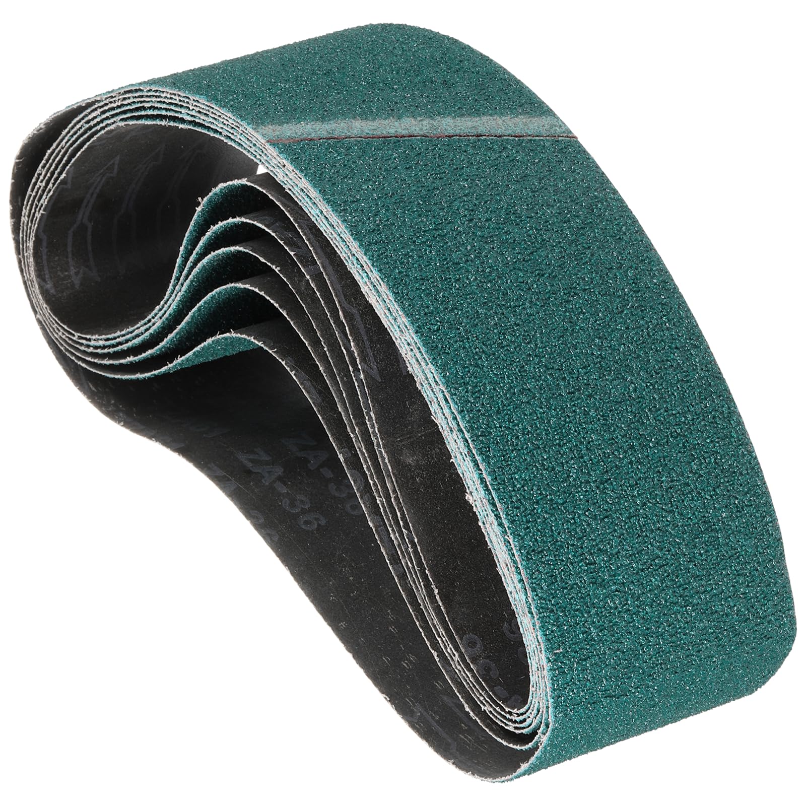 Kozelo 6 Pack Sanding Belts 100mm x 915mm 36 Grit Zirconia Abrasive Belt Sander Paper for Belt Sander Metal Grinding Wood Working Weld Rust Removal