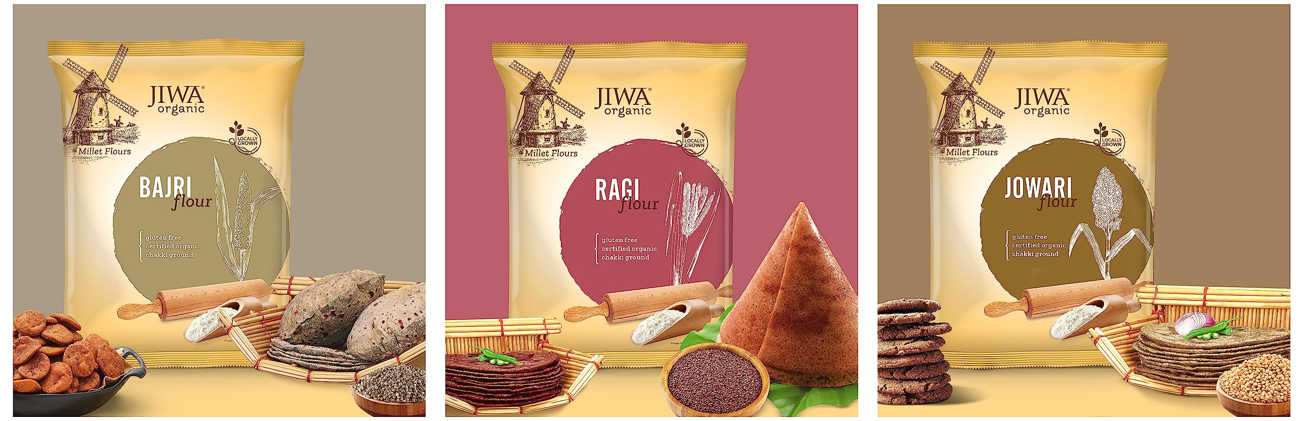 See full amazon price history chart for JIWA healthy by nature Organic Ragi Flour, 1 kg, Organic Jowari Flour, 1 kg & Organic Bajri Flour 1Kg JIWA healthy by nature Organic Ragi Flour, 1 kg, Organic Jowari Flour, 1 kg & Organic Bajri Flour 1Kg (B0C8SNKTBM) Amazon Price History, Amazon Price Tracker
