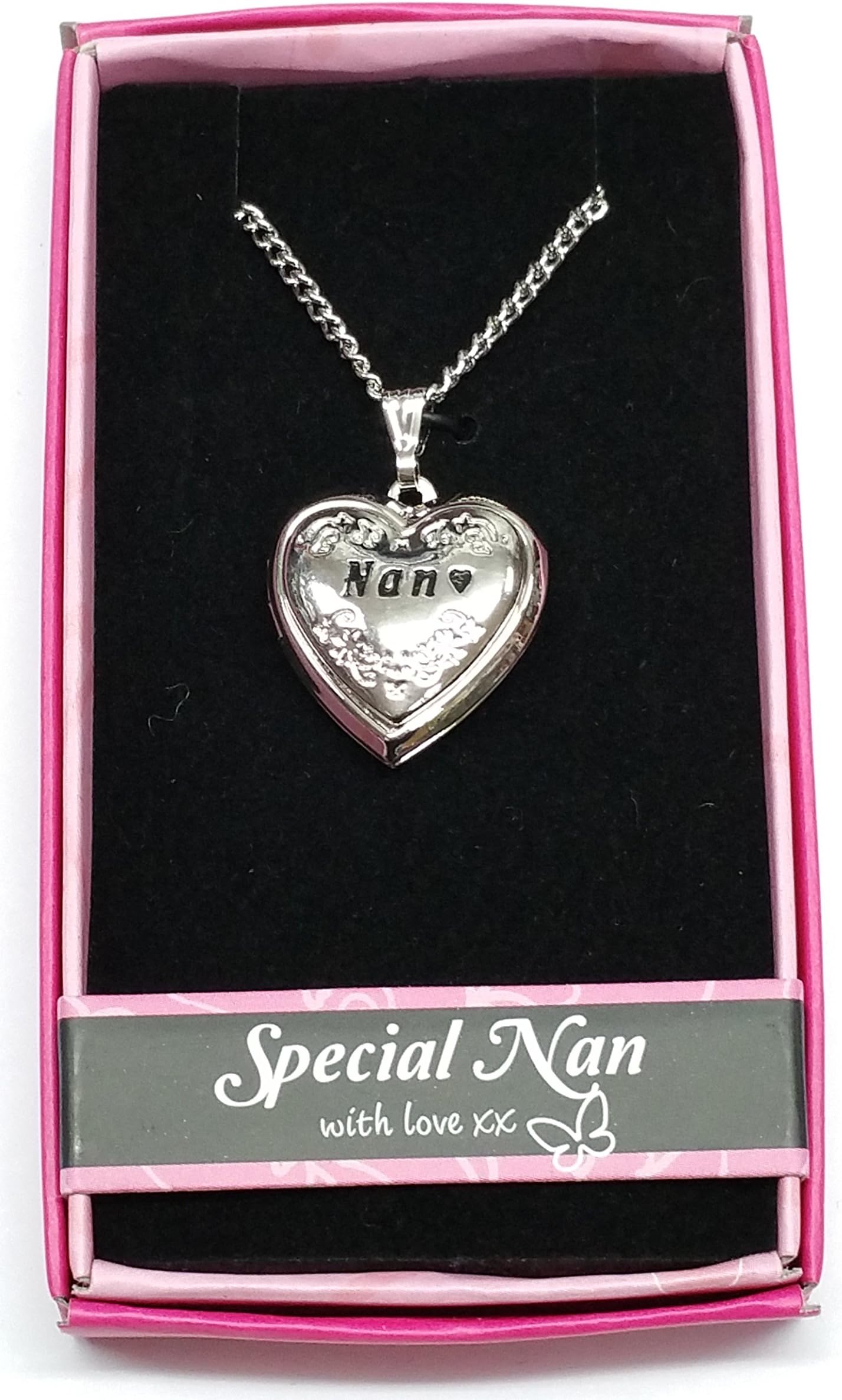 Nan Love Locket Gift Boxed Pendant, Birthday, Christmas, Any Occasion Gift