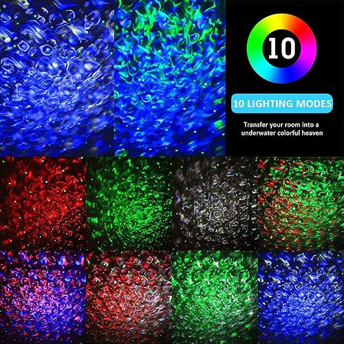 Miniatura 6 de Proyector de galaxia, proyector de luz de estrellas para dormitorio, máquina de sonido de ruido blanco calmante para dormir con control remoto,