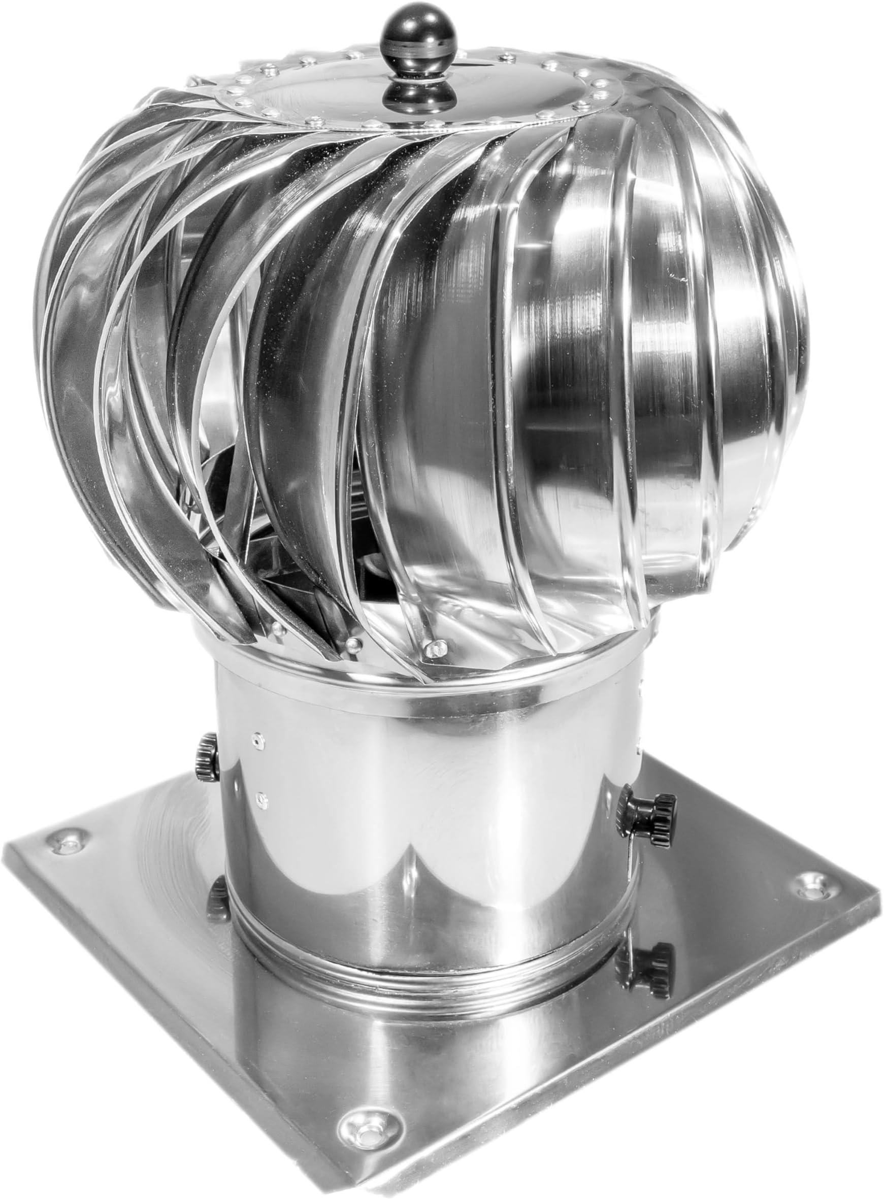 Rotary Chimney Cowl Cap Stainless Steel 150mm - 6"