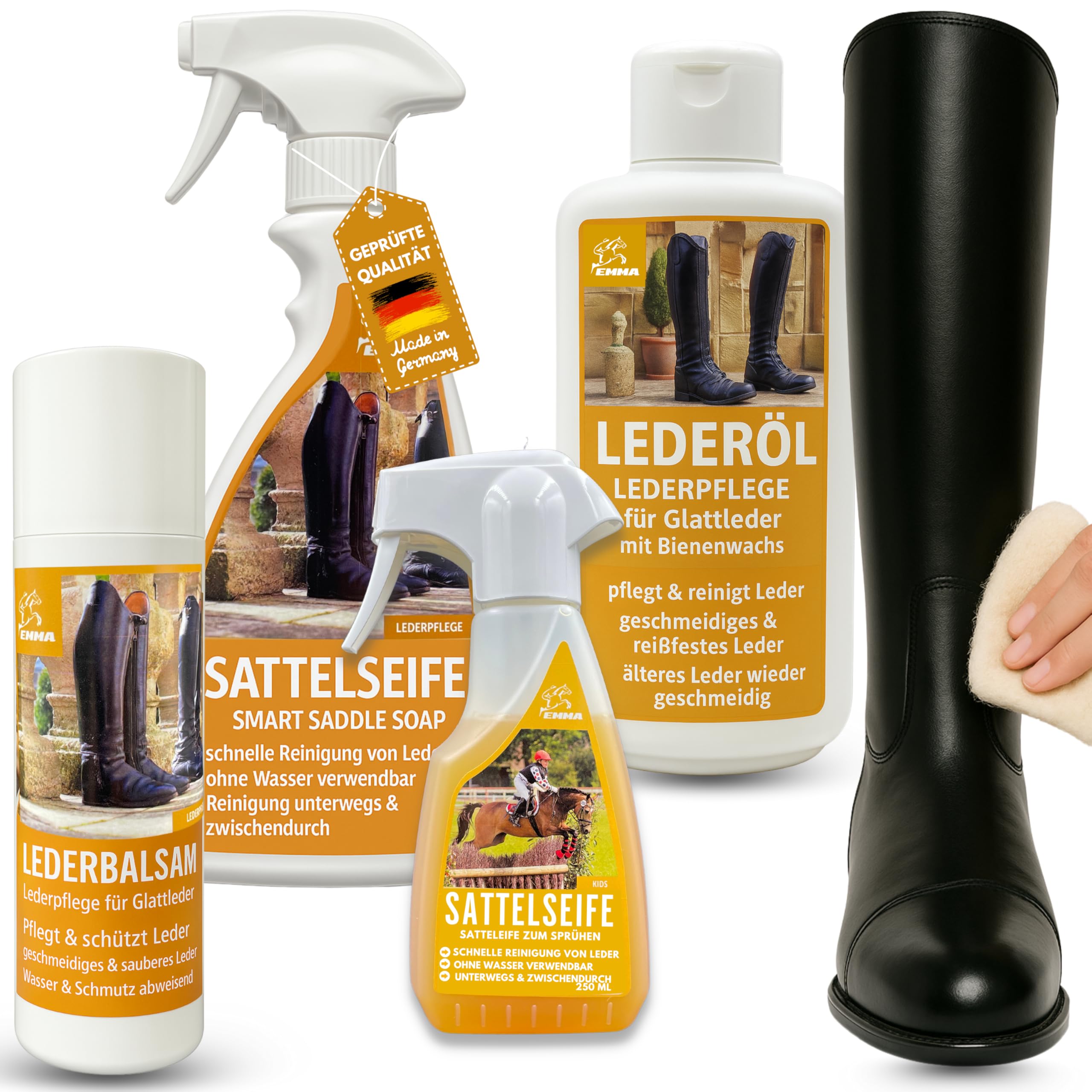 Graisse pour cuir incolore I Baume pour cuir lisse I Nettoyant pour cuir lisse I Nettoyant pour cuir I Entretien des selles Soins des chaussures Soins du cuir Canapé Nettoyage Auto Soins Chaussures