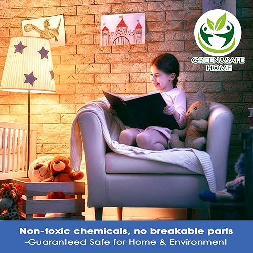 Miniatura 4 de Paquete de 12 bombillas LED A19, bombillas LED equivalentes a 100 W, luz blanca cálida de 2700 K, bombillas E26 Edison con base de tornillo mediano