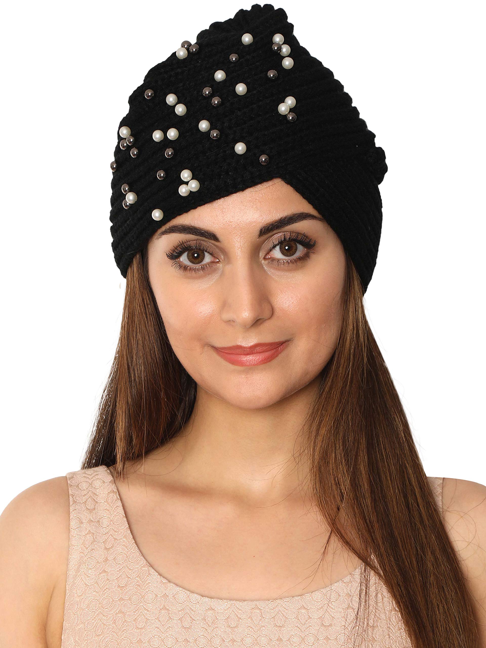 fabseasons Acrylic Woolen Skull Stretch Headband/Cap/Hair Accessory/Ear Warmer for Women & Girls for Winters-picture-36