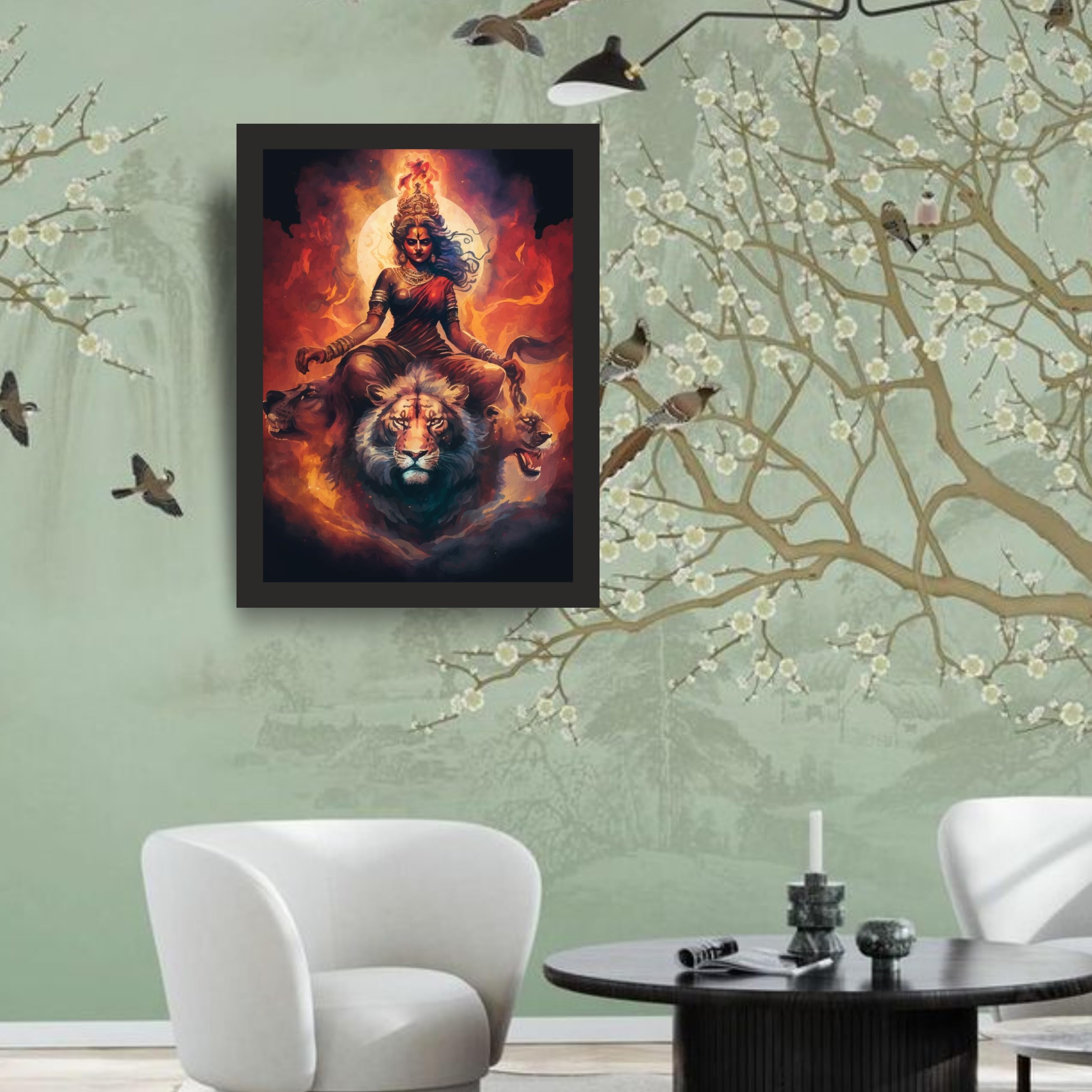 Monumental Shakti Durga: 36x48 – view 2