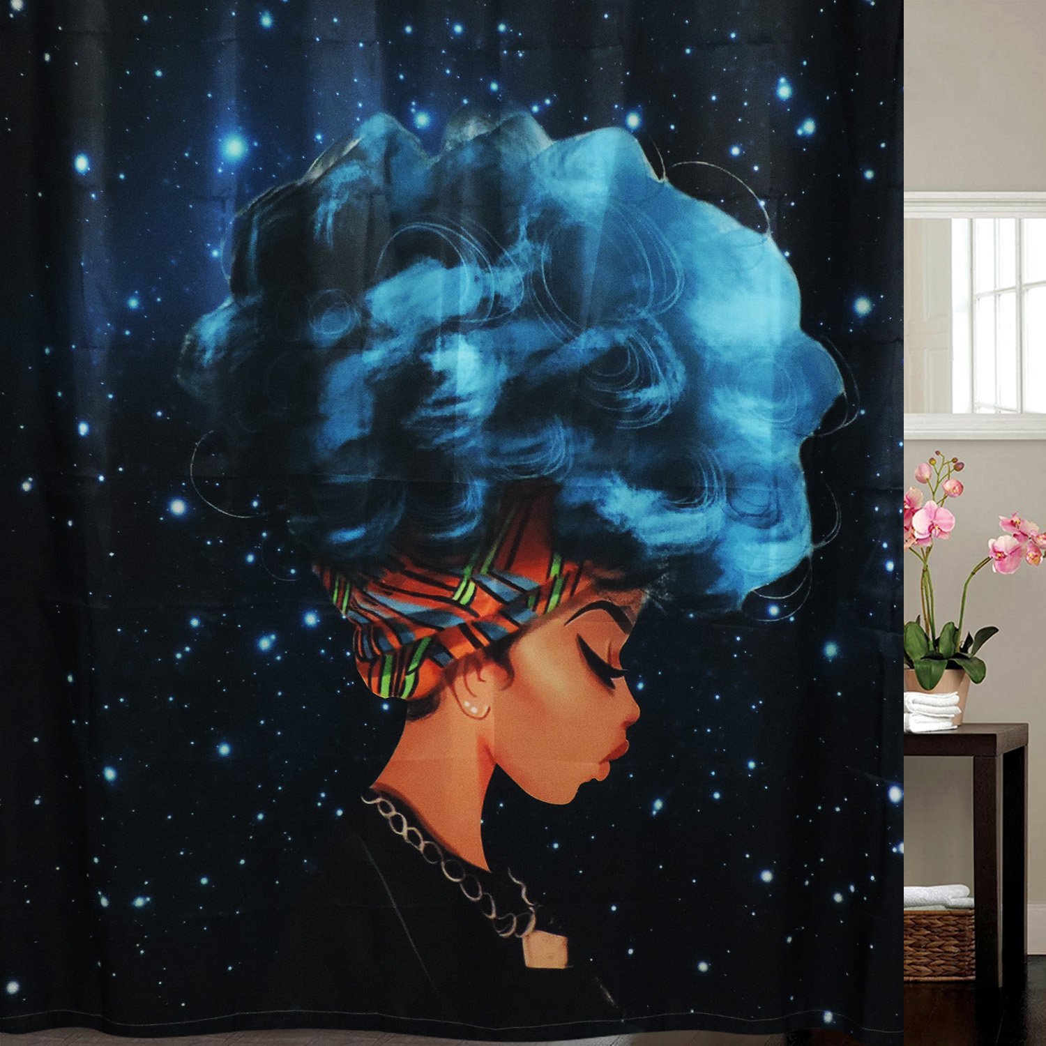 African American Shower Curtains Curtains & Drapes