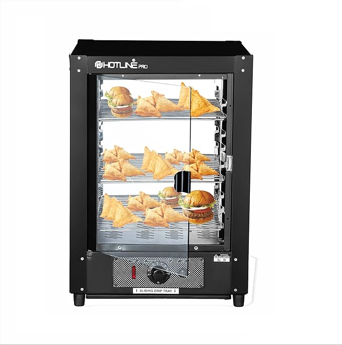 HOTLINE PRO Electric 600W Food Display Warmer 50 Liters Hot Case