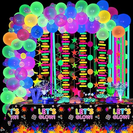 Winrayk Glow Party Balloon Arch Kit