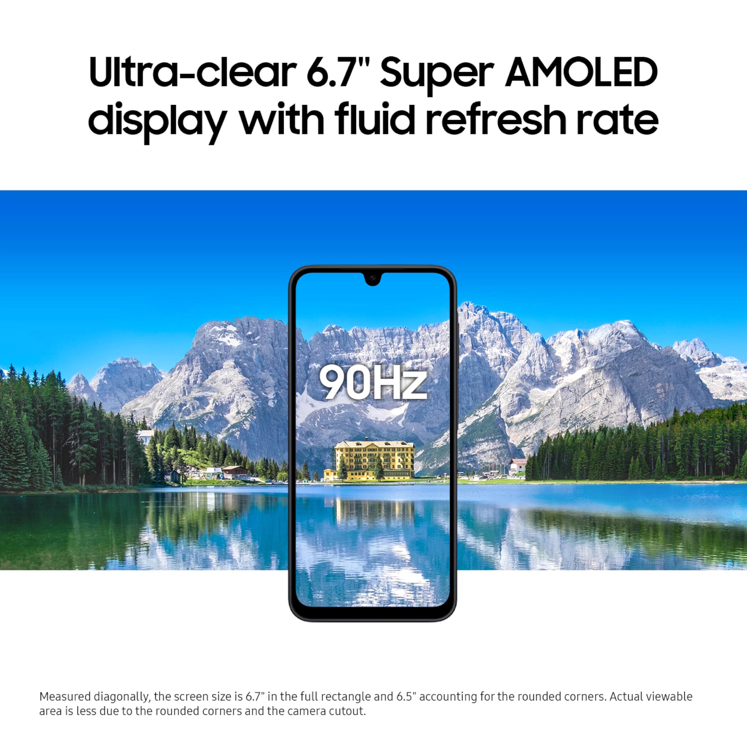 Samsung Galaxy A17 5G Smart Phone, 128GB, Large AMOLED, High-Res Camera, Durable Design, Super Fast Charging, Expandable Storage, Circle to Search, 2025, US 1 Yr Manufacturer Warranty, Black