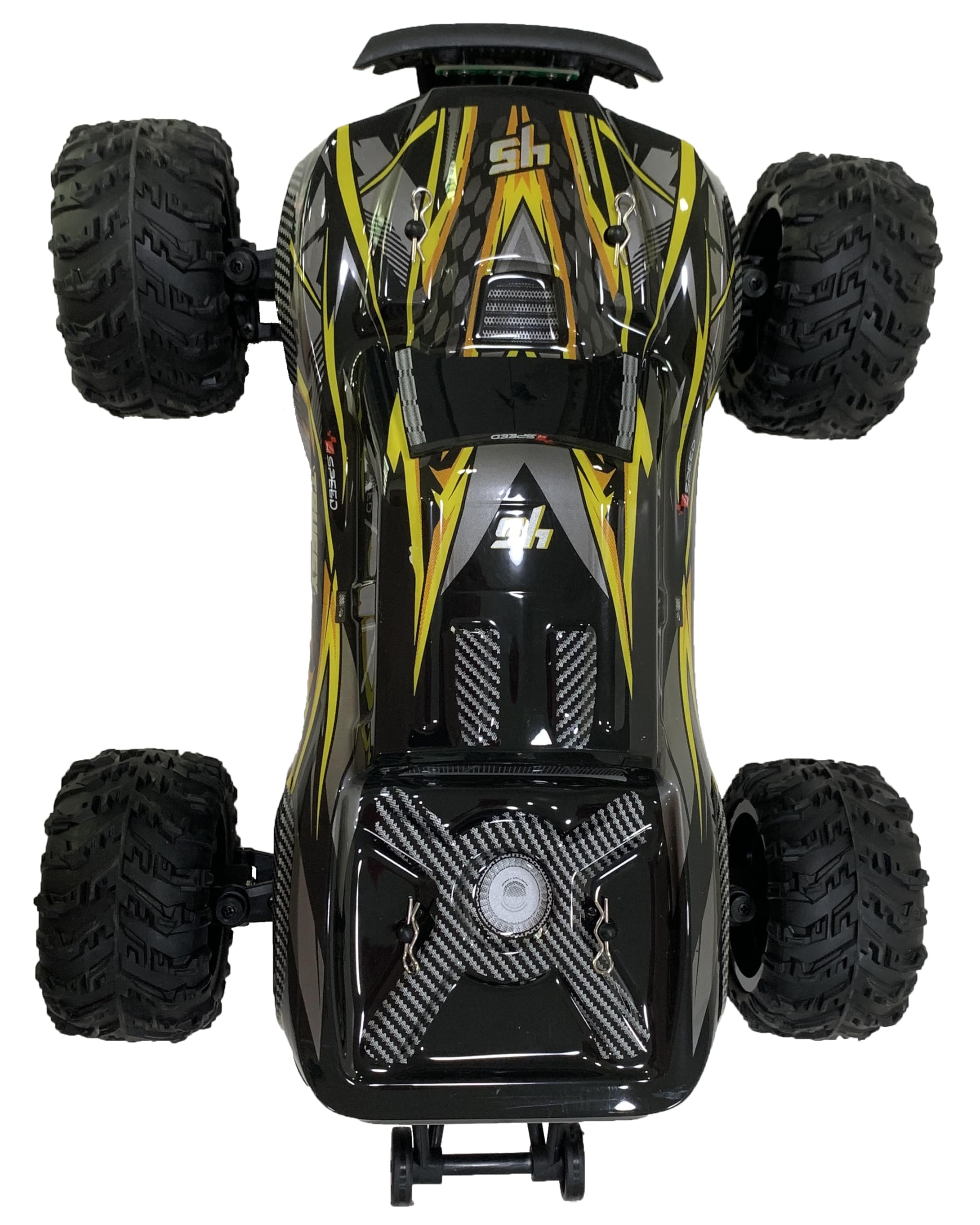 4Speed - Truggy Monster 1:16 – Truggy Teledirigido hasta 30 km/h – Ruedas Antivuelco – Suspensiones Delantera/Trasera – 2,4 GHz – Batería Incluida – Juguete RC Infantil Interior/Exterior