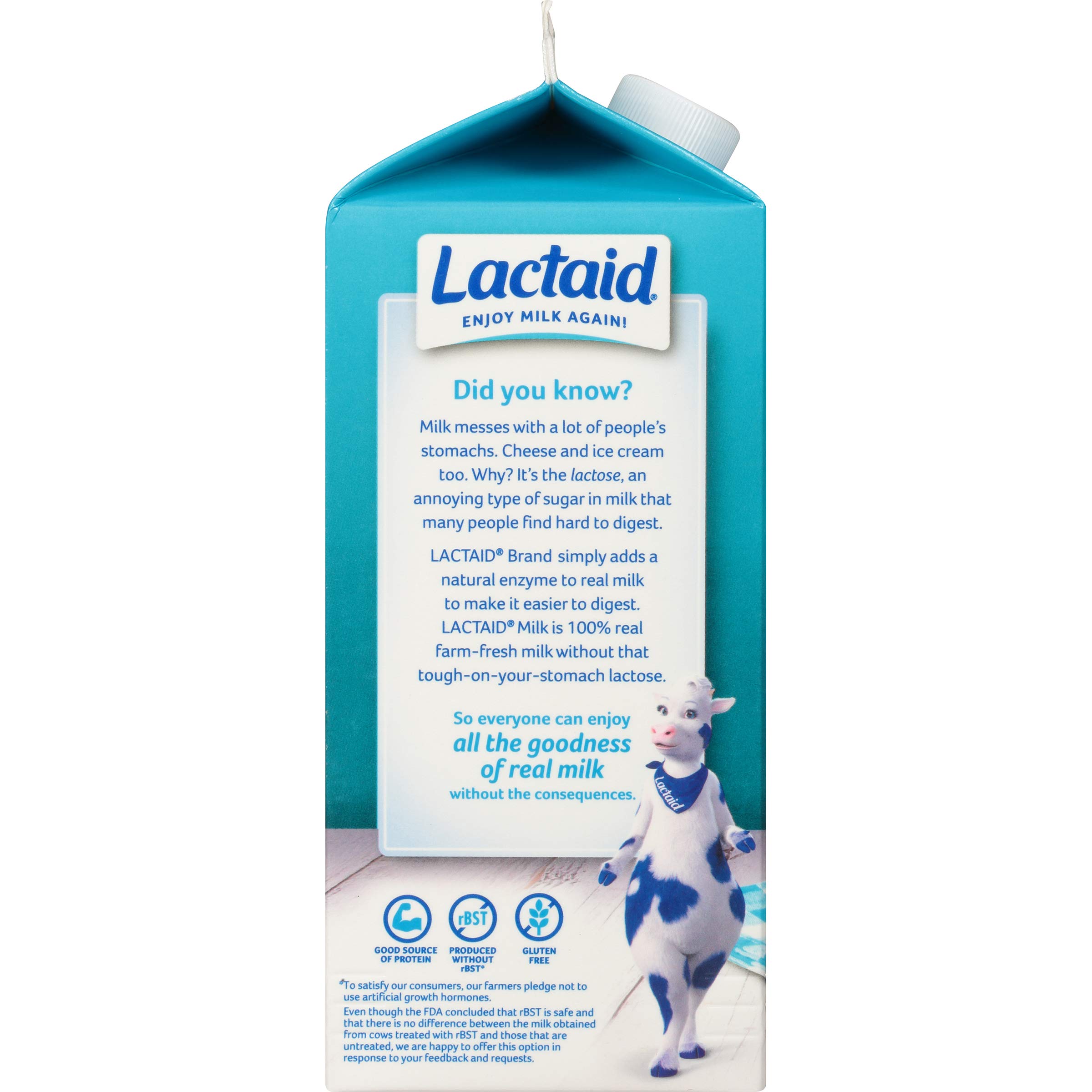 Lactaid 1% Lowfat Milk, 64 fl oz