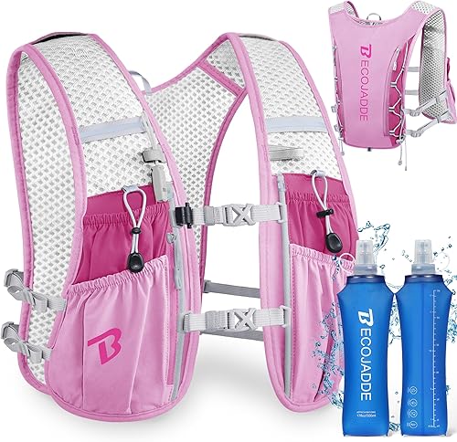 Miniatura 24 de Chaleco de Hidratación Mochila para Correr para Hombres Mujeres, Mochila de Hidratación Ligera de 5L para Correr, Chaleco de Hidratación para