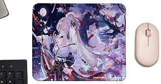 Credit Printing & Merchandise | Wuthering Waves | WuWa | XXL Mouse Pad (280 x 580 x 3 mm) / Small Mouse pad (220 x 175 x 3 mm) Gaming, Office, Personal Use | Fanmade (Hiyuki 2, S)
