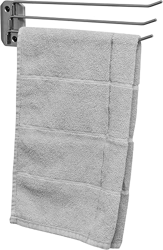 Decko #38190 percha para trapo de cocina con brazo móvil, cromado., Multi, Cromado, A, 445watts