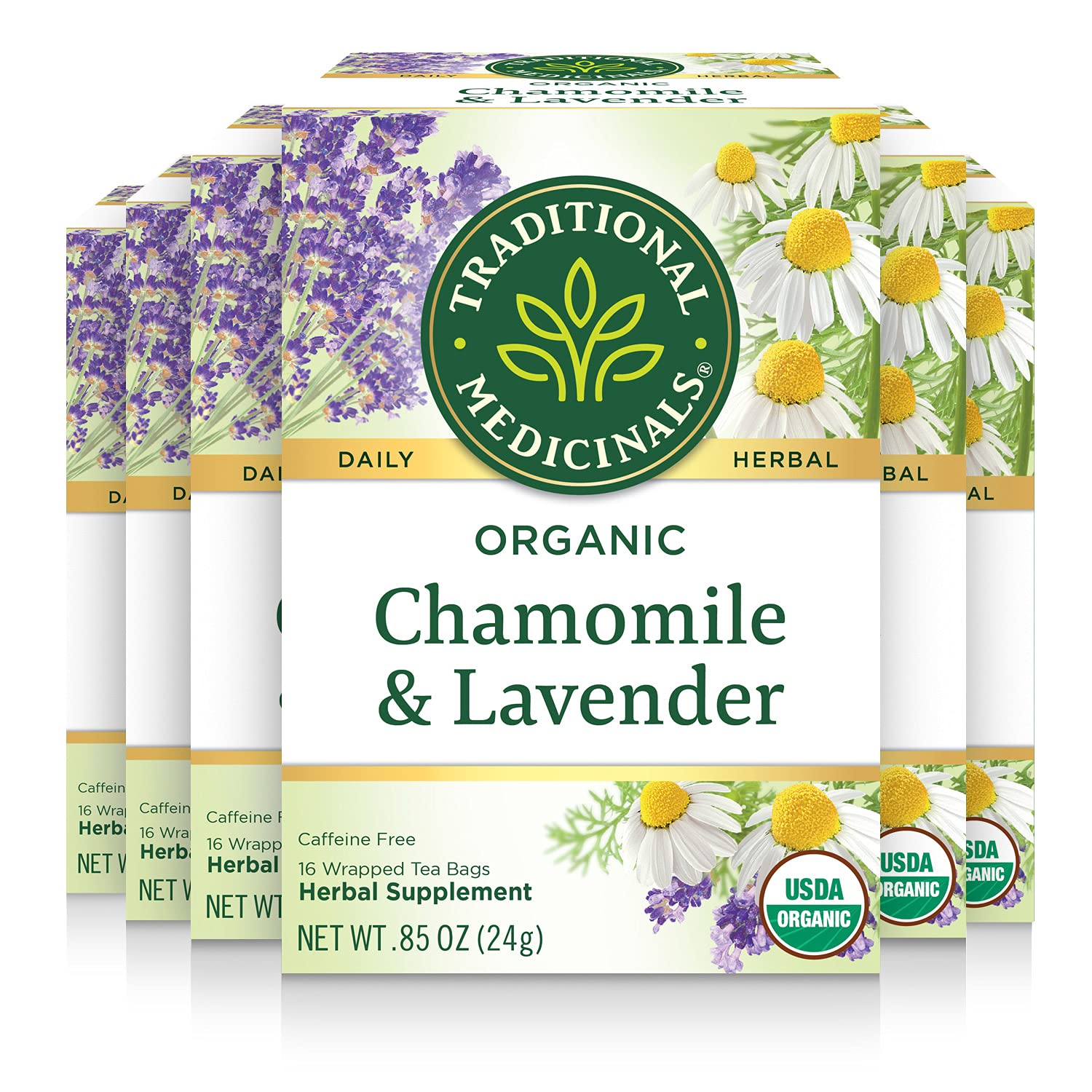 Traditional Medicinals Organic Chamomile with Lavender Tea
