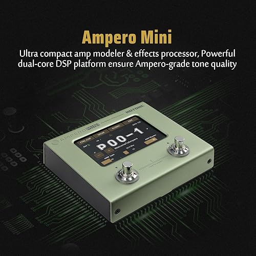 Miniatura 38 de HOTONE Procesador de múltiples efectos Pedal Guitarra Bass Amp Modelado IR Gabinetes Simulación Multi IdiomaEstéreo OTG USB Audio Interfaz Ampero