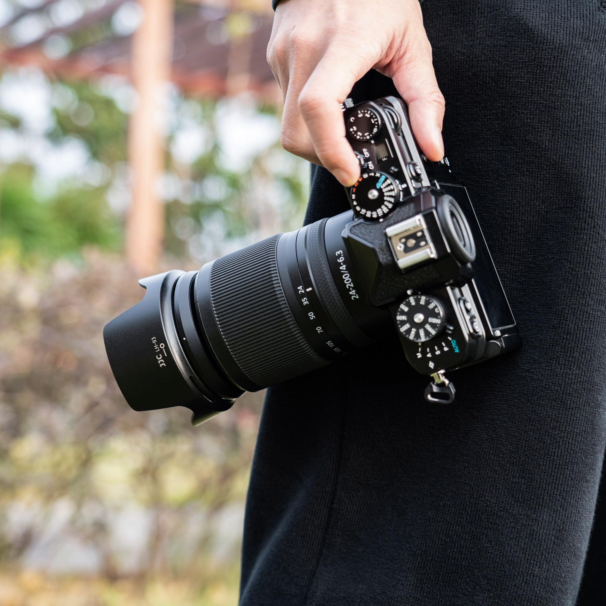 PATIKIL Paraluce A Fiore 77mm Per Obiettivo Fotocamera – Blocca Bagliori E Riflessi, Include Panno Pulizia, Design Anti-riflesso Nero - 4