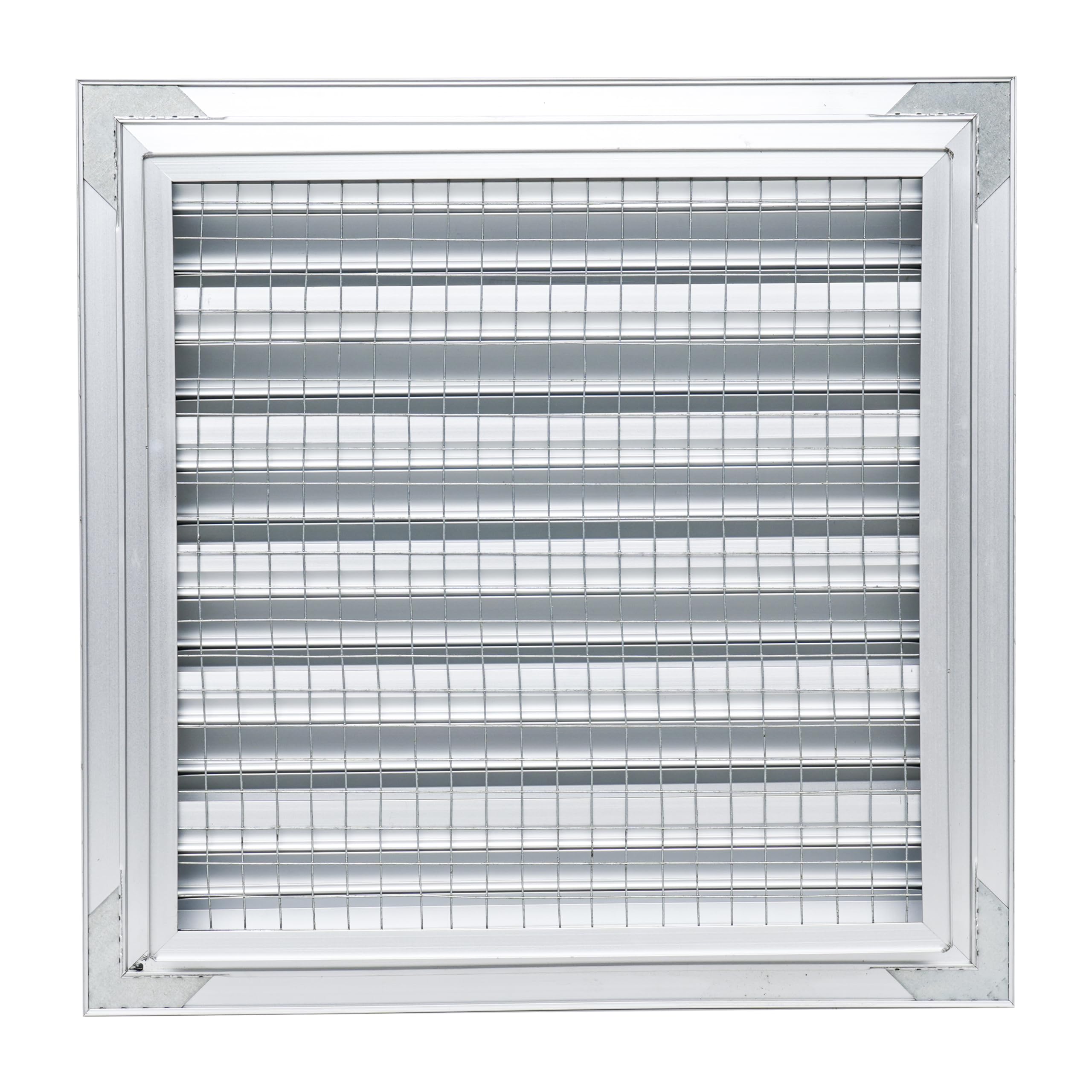 Fits 12x12 Wall Opening Anodized Aluminum Exterior Wall Vent