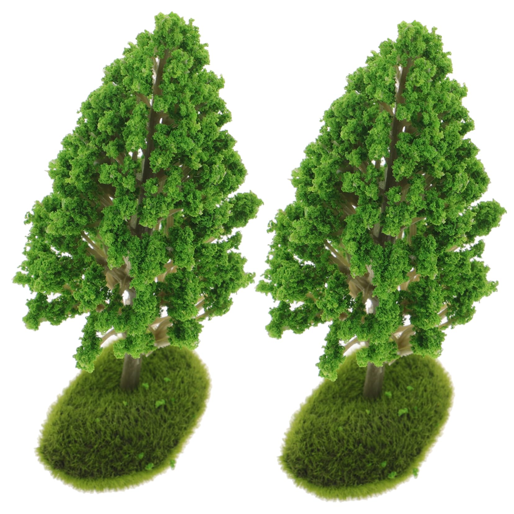 VILLCASE 10 Piezas Modelo De Árbol Paisaje Verde Modelo De Paisaje Arbol Artificial Diorama Mesa De Arena Modelo DIY Verdor Planta Artificial Pinos Roca Miniatura El Plastico Bebé