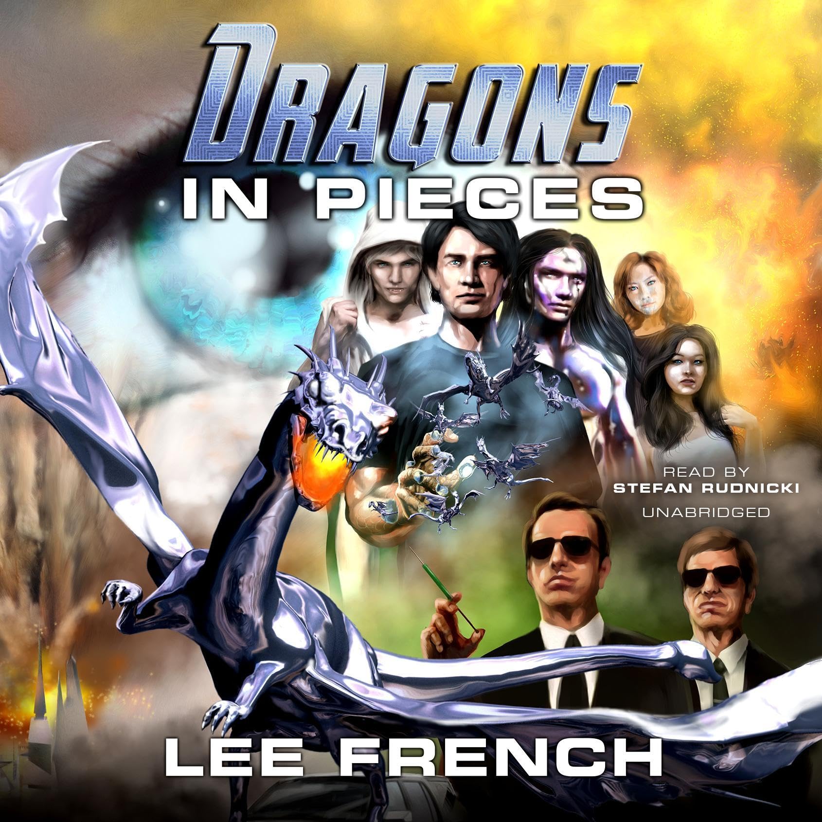 Cover art for Dragons in Pieces
