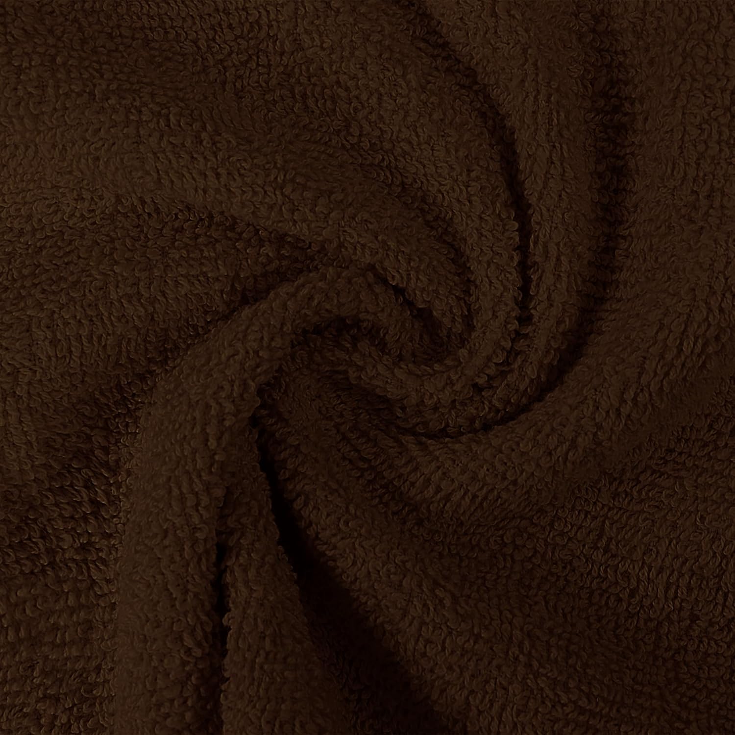 Utopia Towels 12 Pack Premium Wash Cloths Set, 12 by 12 Inches, 100% Cotton Ring Spun, Highly Absorbent and Soft Feel Essential Washcloths for Bathroom, Spa, Gym, and Face, Dark Brown