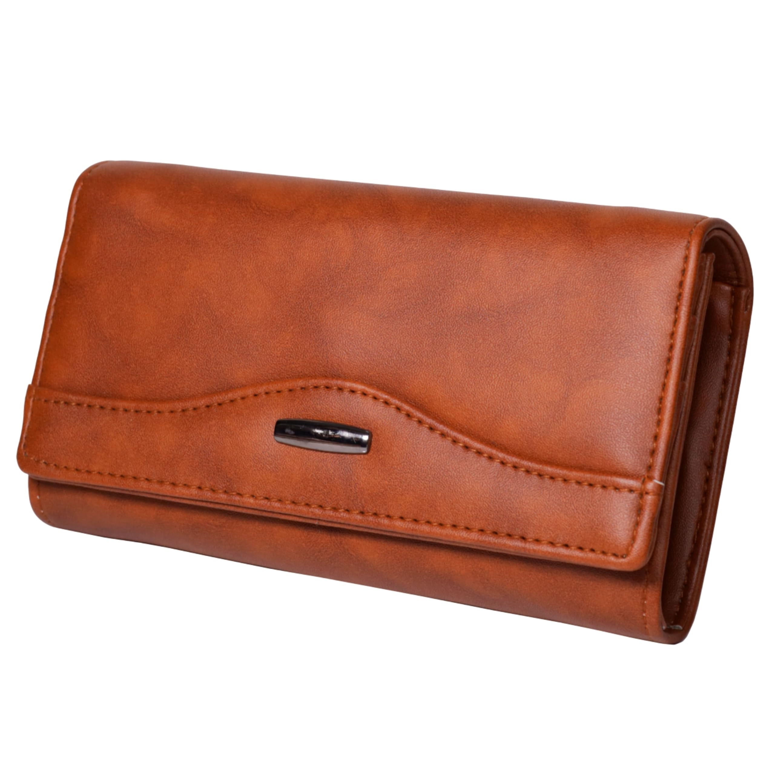 b4bags Wallet for Women | Ladiesn Travel Purse | Clutch for Daily Use(TAN)-picture-39