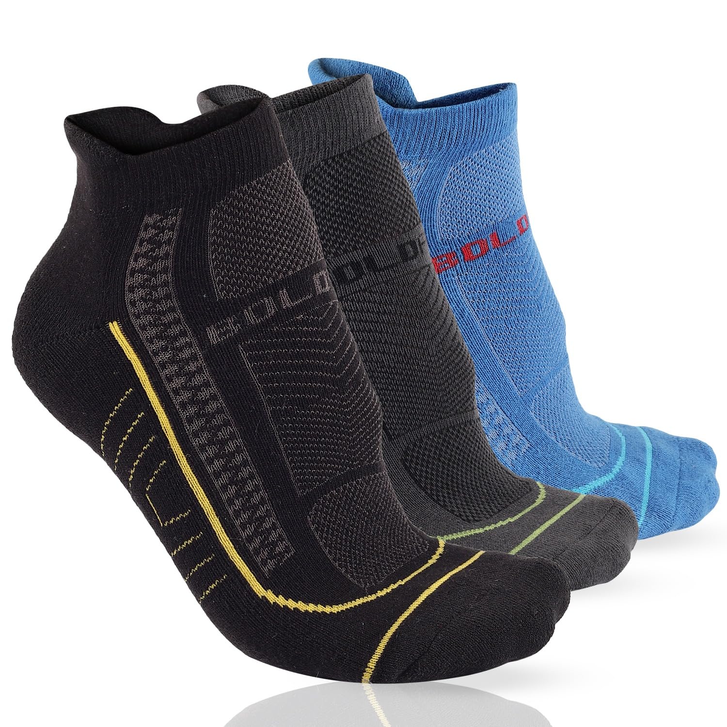 Boldfit Socks For Men Winter Socks For Women Calf Length Winter Socks For Men Woolen Winter Socks For Men Thermal Woolen Socks For Women Winter Wear Anti Slip Warm Ribbed Socks For Winter Wear - 3Pair