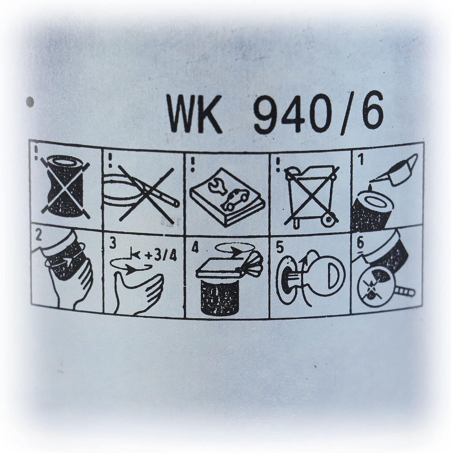 MANN-FILTER WK940/6X Fuel filter