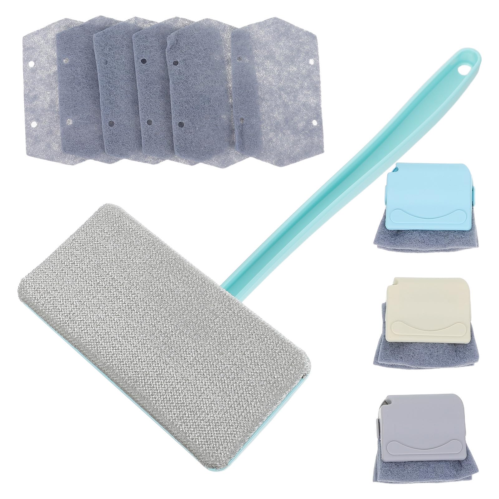 Limpieza de persianas y alféizares con el kit Abaodam de largo alcance para el hogar moderno