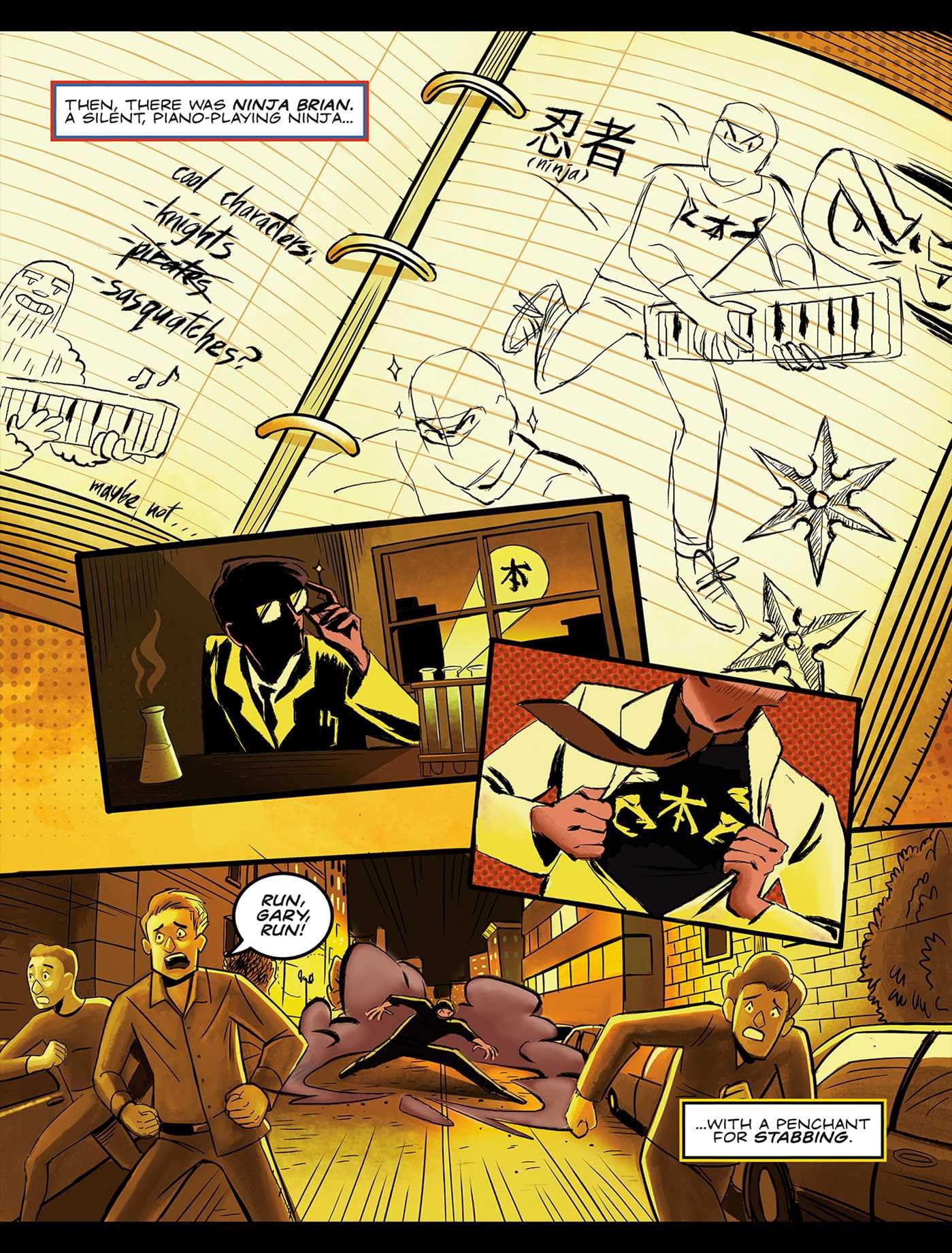 Becoming Ninja Sex Party - The Graphic Novel Pt. 2