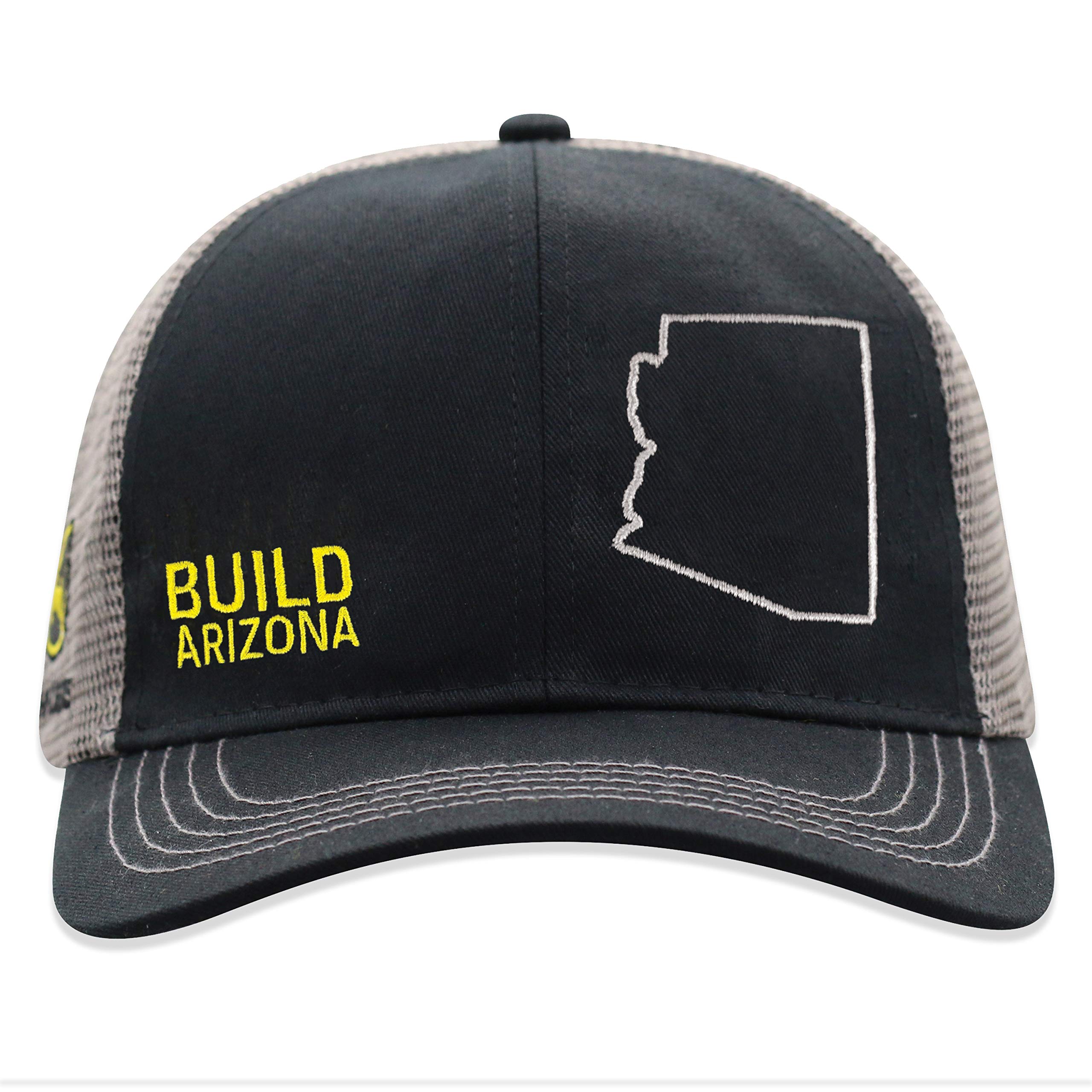 Casquette John Deere ajustable contre le soleil modèle Arizona noir