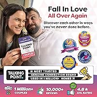 Vista 6 de TALKING POINT CARDS Deepen Your Connection with 200 Fun & Engaging Conversation Cards for Couples - Build Intimacy, Strengthen Your Bond & Reignite