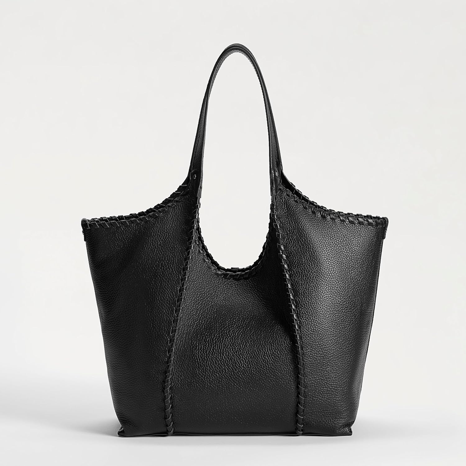 Sam Edelman Slyvia Medium Whipstitch Expandable Tobo