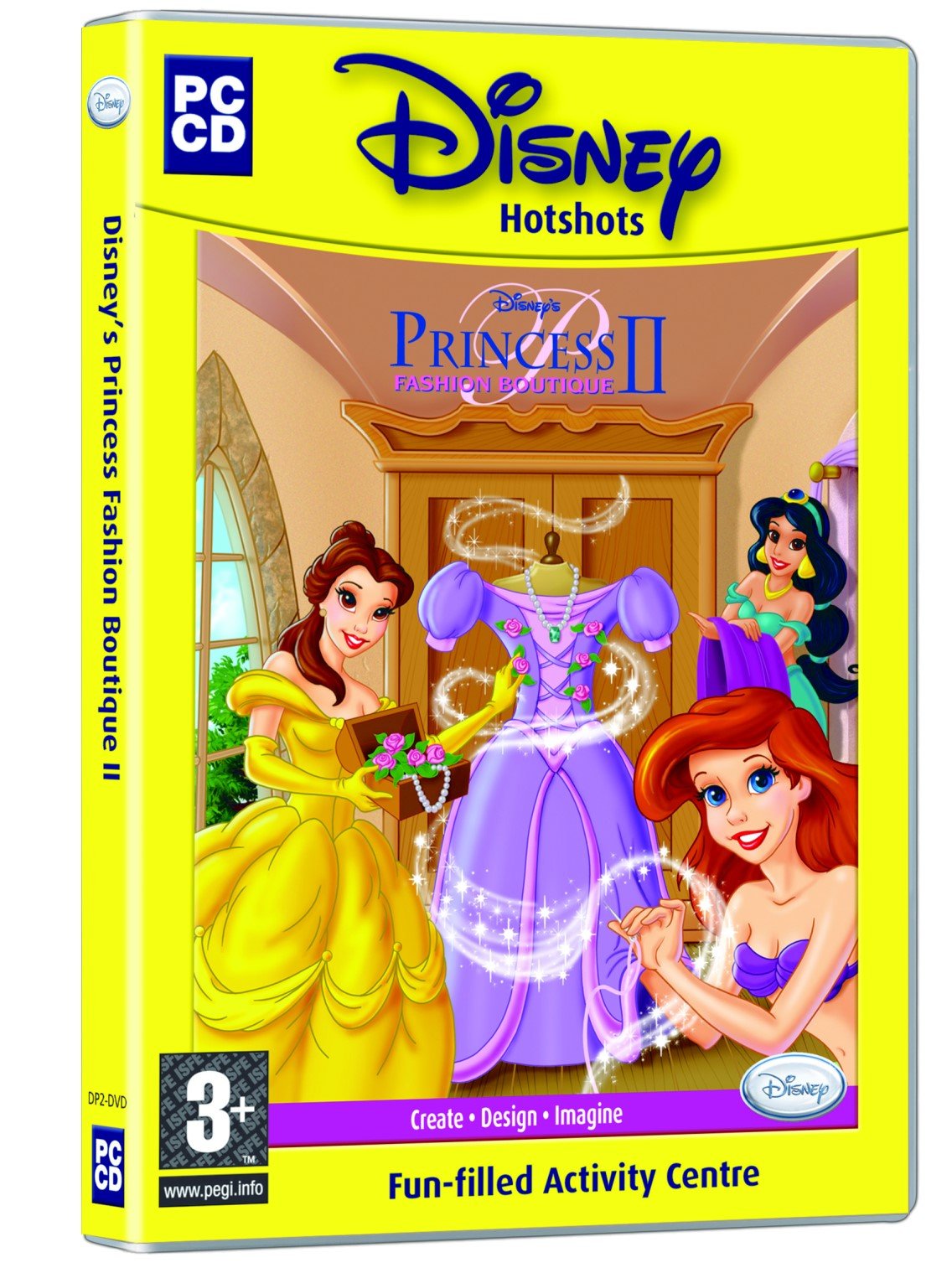 Disney Hotshots - Princess Fashion Boutique 2 (PC CD) : Amazon.co.uk ...