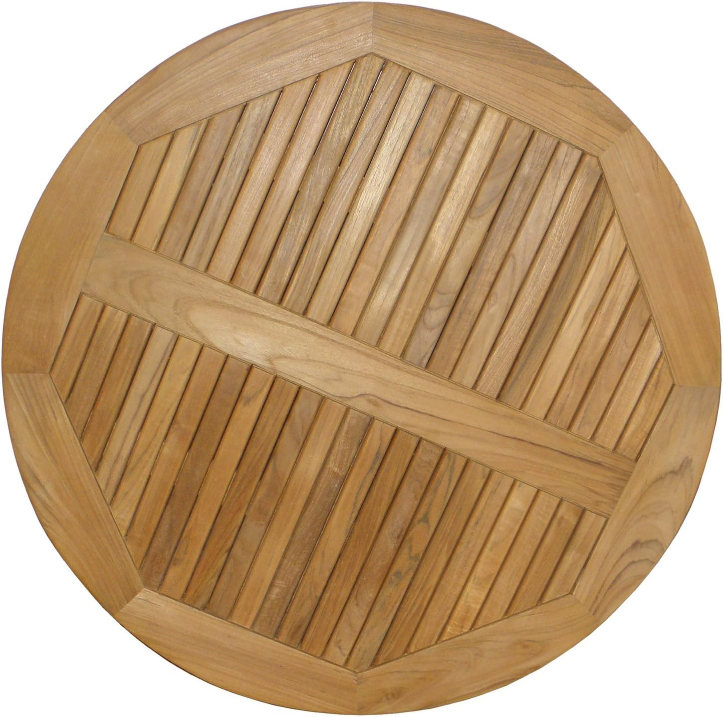 ATC Teak Round Table Top, 60" D