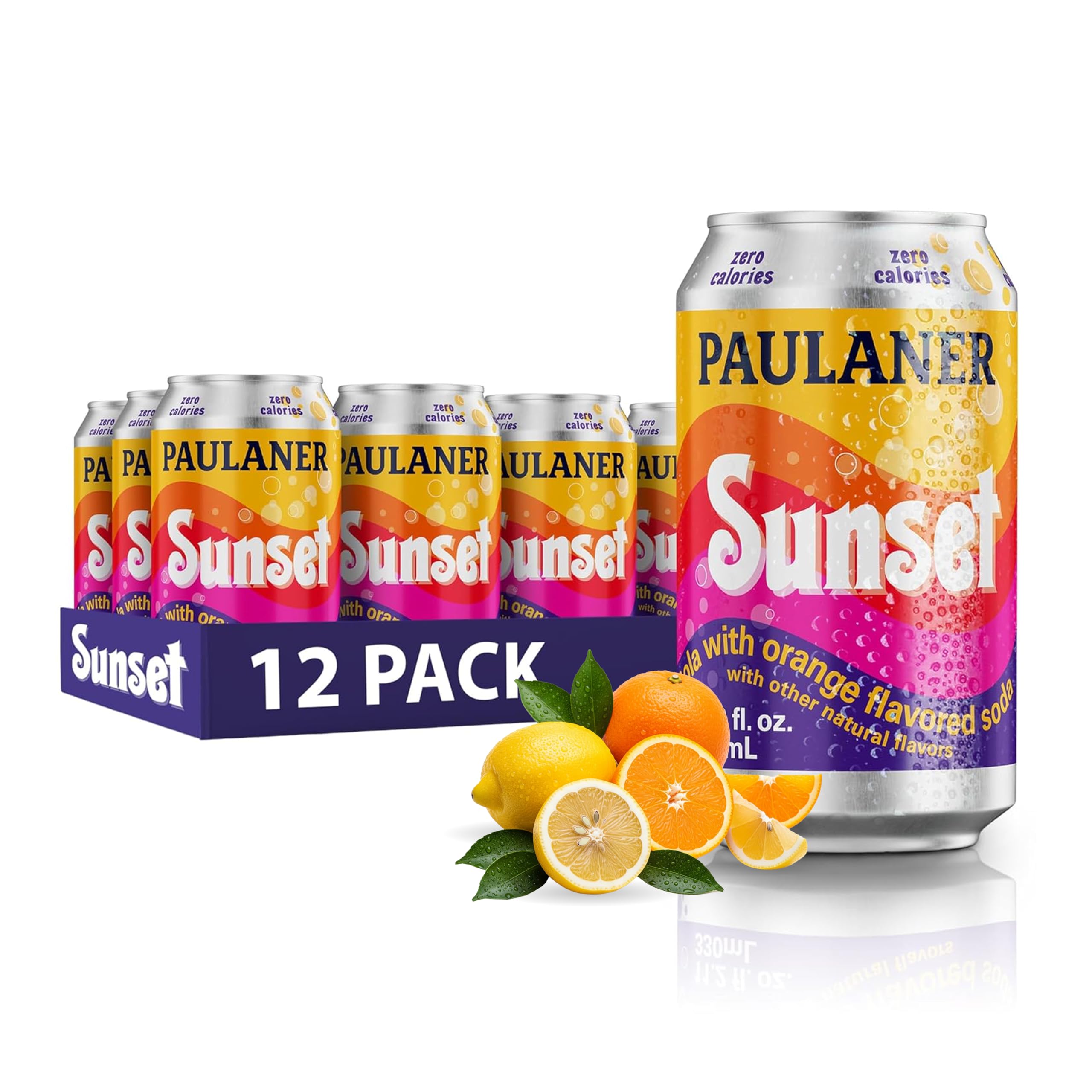 Amazon.com : Paulaner Sunset Orange Cola Soda Soft Drink | Fruity