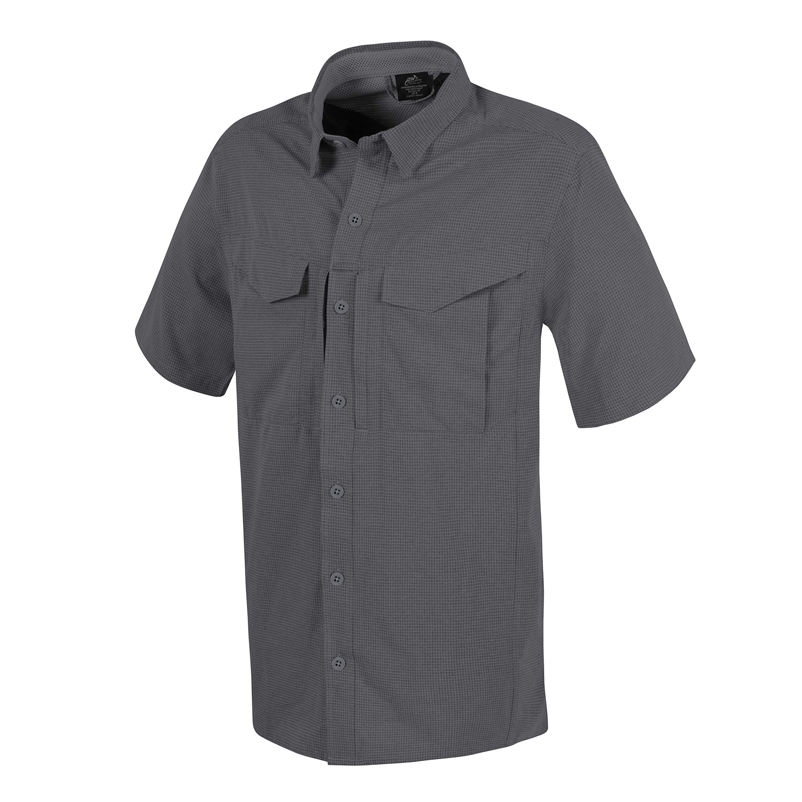 Helikon-Tex Men's Defender Mk2 Ultralight Shirt Short Sleeve Misty Blue Size S